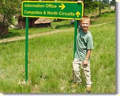 Stop at the information office